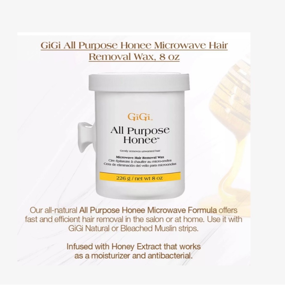 All Purpose Honee Hair Removal Wax - White
